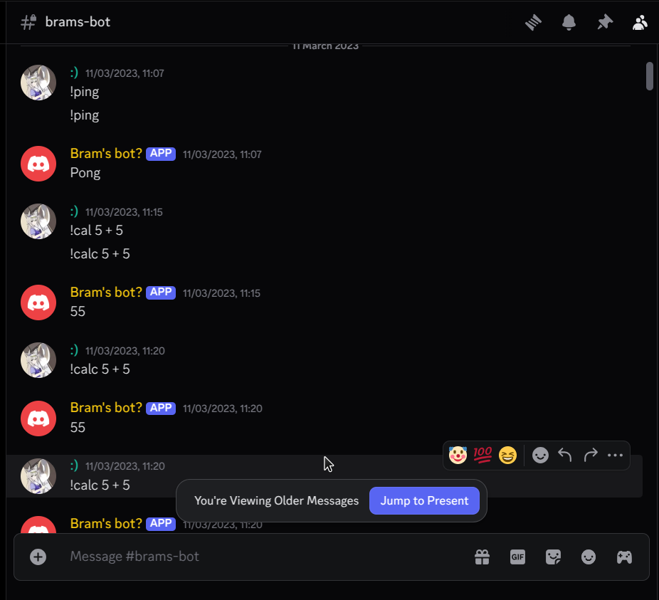 Bram's Bot